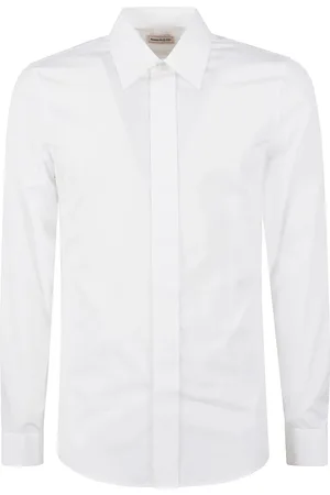 Alexander McQueen Skjorte, Herre, Hvid, M, Hvide Skjorter til Mænd