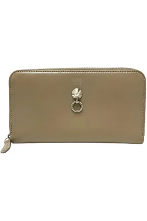 Fendi Pre-owned, Herre, , ONE SIZE, Læder, Pre-owned Laeder punge