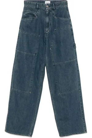 Isabel Marant Jeans, Dame, Blå, 2XS, Indigo Ophra Jeans