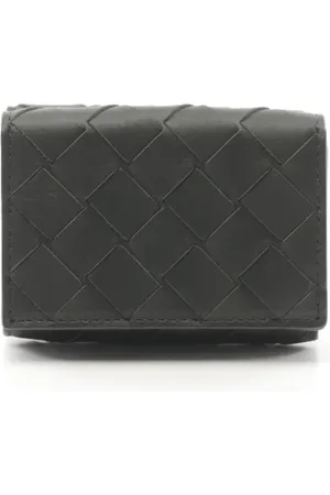 Bottega Veneta Pre-owned, Herre, Sort, ONE SIZE, Læder, Pre-owned Laeder punge