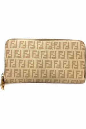Fendi Pre-owned, Dame, , ONE SIZE, Tyl, Pre-owned Laeder punge