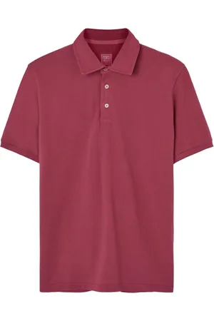 FEDELI Top, Herre, Rød, 2XL, Pique Polo og T-shirts Kollektion