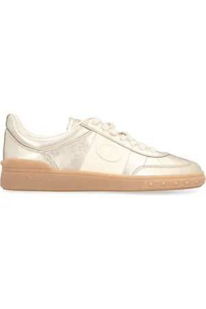 VALENTINO GARAVANI Sko, Dame, Gul, 40 EU, Lav-top sneakers med rund tå