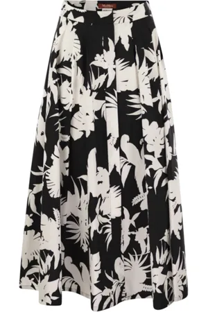 Max Mara Nederdel, Dame, Hvid, M, Hvide Nederdele til Kvinder
