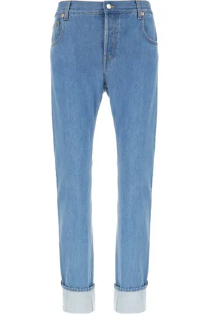 Gucci Jeans, Herre, Blå, W32, Denim, Klassiske Denim Jeans til hverdagsbrug