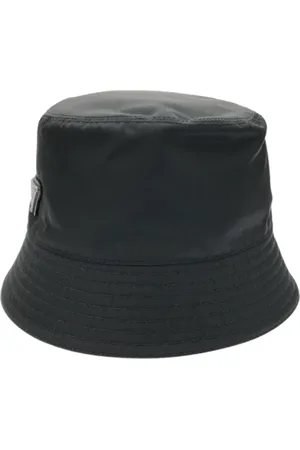 Prada Pre-owned, Dame, Sort, ONE SIZE, Tyl, Pre-owned Stof hatte