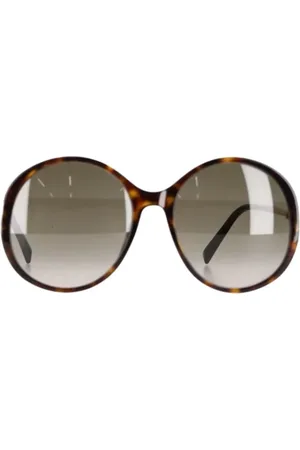 Givenchy Pre-owned, Dame, Brun, ONE SIZE, Uld, Pre-owned Acetat solbriller