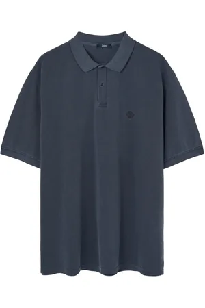 HERNO Top, Herre, Blå, M, Uld, Stilfulde T-shirts og Polos
