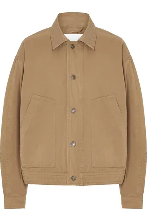 Isabel Marant Jakke, Herre, , S, Bomuld, Bomuldsknapjakker
