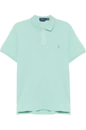 Ralph Lauren Top, Herre, Grøn, L, Grøn Broderet Logo T-shirts og Polos