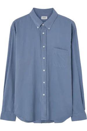 HARTFORD Skjorte, Herre, Blå, XL, Blå Button Down Skjorte