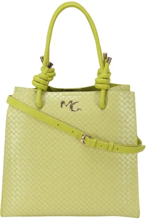 Manila Grace Taske, Dame, Grøn, ONE SIZE, Knudestil Håndtaske 