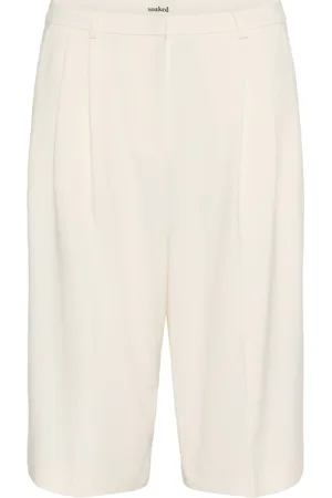 Soaked in Luxury Shorts, Dame, Hvid, L, Uld, Klassiske Shorts & Knickers