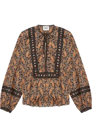 Isabel Marant Bluser & Skjorter, Dame, Flerfarvet, S, Bomuld, Multifarvet Bomuld Top
