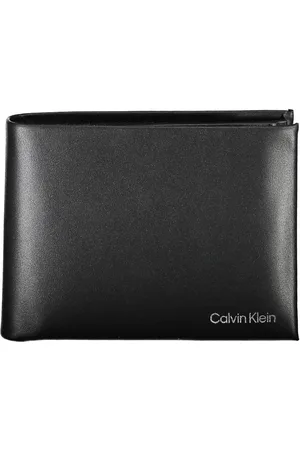 Calvin Klein Tilbehør, Herre, Sort, ONE SIZE, Læder, Herre Pung Sort Læder Bifold