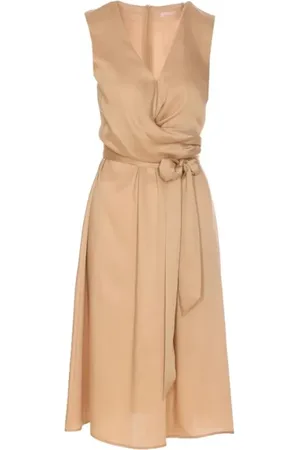 Liu Jo Kjole, Dame, Brun, S, Brun Kjole Regular Fit