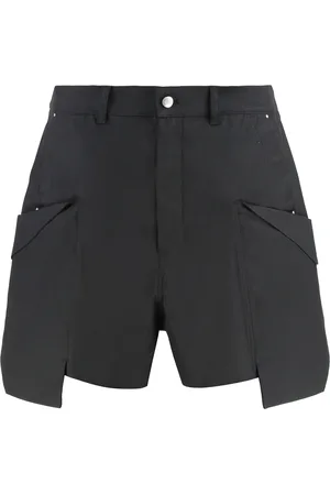 Rick Owens Shorts, Herre, Sort, W34, Bomuld, Bomuld Bermuda Shorts med lommer