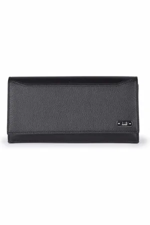 Dunhill Tilbehør, Herre, Sort, ONE SIZE, Læder, Wallets Cardholders