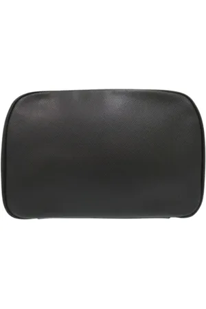 LOUIS VUITTON Pre-owned, Dame, Sort, ONE SIZE, Tyl, Pre-owned Laeder louis-vuitton-tasker