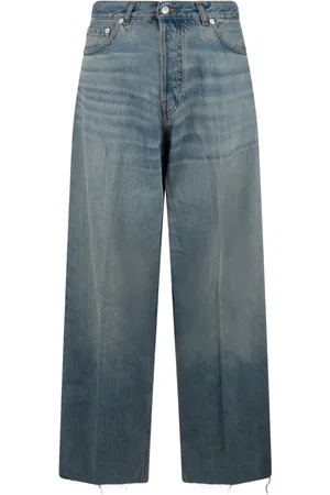 haikure Jeans, Dame, Blå, W29, Bomuld, Frayed Hem Ionic Jeans