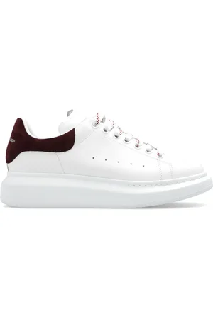 Alexander McQueen Sko, Dame, Hvid, 34 EU, Oversized Low-Top Sneakers
