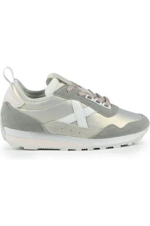 Munich Sko, Dame, Grå, 41 EU, Tyl, Heritage-inspireret sneaker med 70