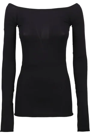Sportmax Top, Dame, Sort, L, Uld, Sort Top Ario