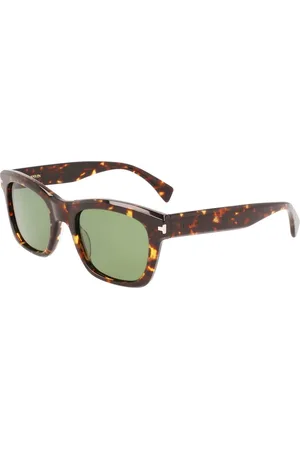 Lanvin Tilbehør, Herre, Brun, ONE SIZE, Brun Acetat Solbriller