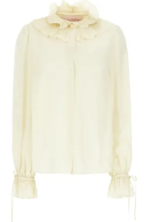 VALENTINO GARAVANI Bluser & Skjorter, Dame, , M, Uld, Stilfulde TOP Skjorter Samling