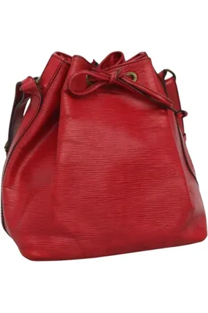 LOUIS VUITTON Pre-owned, Dame, Rød, ONE SIZE, Uld, Pre-owned Laeder louis-vuitton-tasker