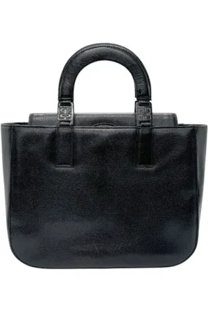 Givenchy Pre-owned, Dame, Sort, ONE SIZE, Tyl, Pre-owned Laeder hndtasker