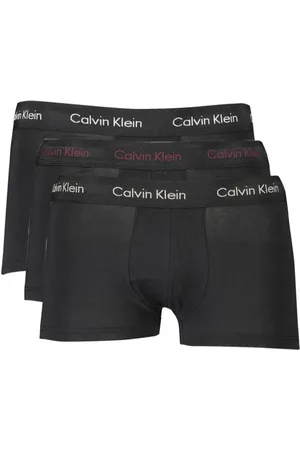 Calvin Klein Undertøj, Herre, Sort, S, Bomuld, Sort Bomuld Boxer Briefs 3-Pack