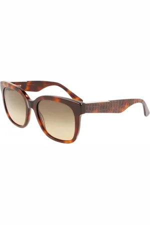 Lacoste Tilbehør, Dame, Brun, ONE SIZE, Brun Acetat Solbriller med Filter