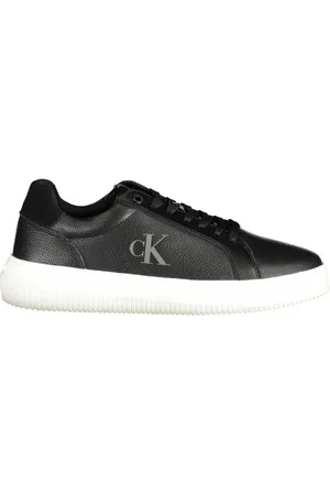 Calvin Klein Sko, Herre, Sort, 40 EU, Polyester, Sort Polyester Sneaker