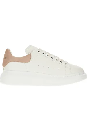Alexander McQueen Sko, Dame, Hvid, 40 EU, Læder, Casual Sneakers til hverdagsbrug