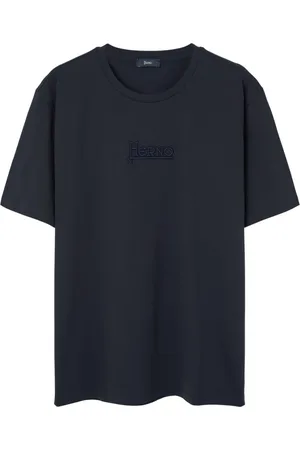 HERNO Top, Herre, Blå, XL, Uld, Stilfulde Skjorter Kollektion
