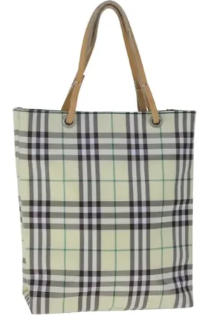 Burberry Pre-owned, Dame, Flerfarvet, ONE SIZE, Tyl, Pre-owned Stof totes