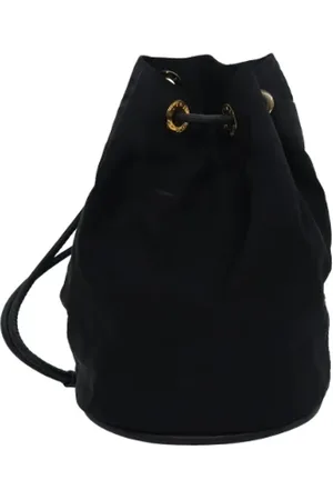 Céline Pre-owned, Dame, Sort, ONE SIZE, Tyl, Pre-owned Stof celine-tasker