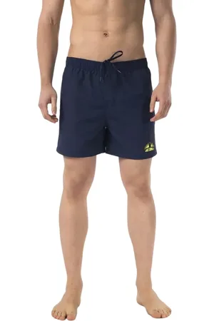 Roberto Cavalli Badetøj, Herre, Blå, 2XL, Nylon, Blå Nylon Badeshorts med Frontprint