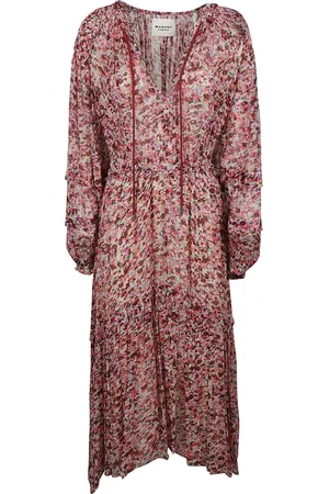 Isabel Marant Kjole, Dame, Flerfarvet, XS, Elegant Fratela Kjoler Kollektion