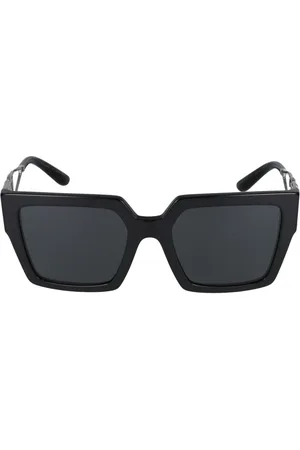 Dolce & Gabbana Tilbehør, Dame, Sort, 53 MM, Uld, Stilfulde solbriller 0Dg4446B