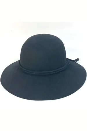 Hermès Pre-owned, Dame, Sort, ONE SIZE, Uld, Pre-owned Uld hatte