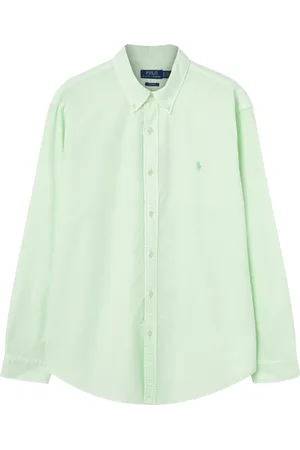 Ralph Lauren Skjorte, Herre, Grøn, M, Grønne Skjorter til Mænd