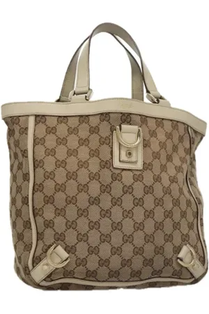 Gucci Pre-owned, Dame, , ONE SIZE, Uld, Pre-owned Canvas gucci-tasker