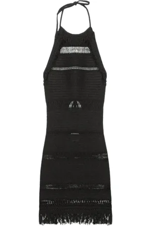Isabel Marant Kjole, Dame, Sort, XS, Bomuld, Sort Bomulds Kjole