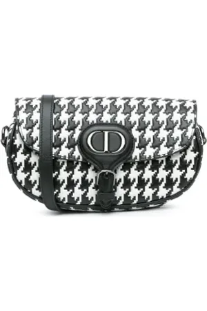 Dior Pre-owned, Dame, Sort, ONE SIZE, Uld, Pre-owned Laeder crossbody-tasker