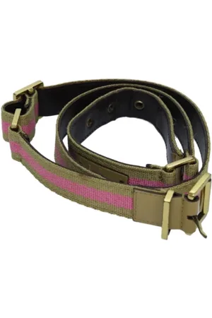 Gucci Pre-owned, Dame, Flerfarvet, ONE SIZE, Tyl, Pre-owned Laeder baelter