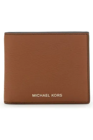 Michael Kors Tilbehør, Herre, Brun, ONE SIZE, Læder, Læderpunge & Kortholdere