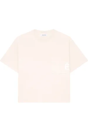 Etudes Top, Herre, Lyserød, S, Bomuld, Kortærmet Lomme T-shirt