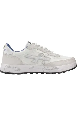 Premiata Sko, Herre, Hvid, 42 EU, Sporty Sneakers med stil Nous 6657